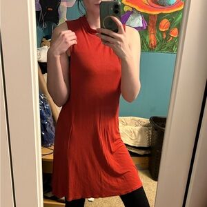 Old Navy Sleeveless Red Dress S